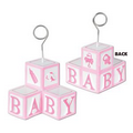 Baby Blocks Photo/ Balloon Holder